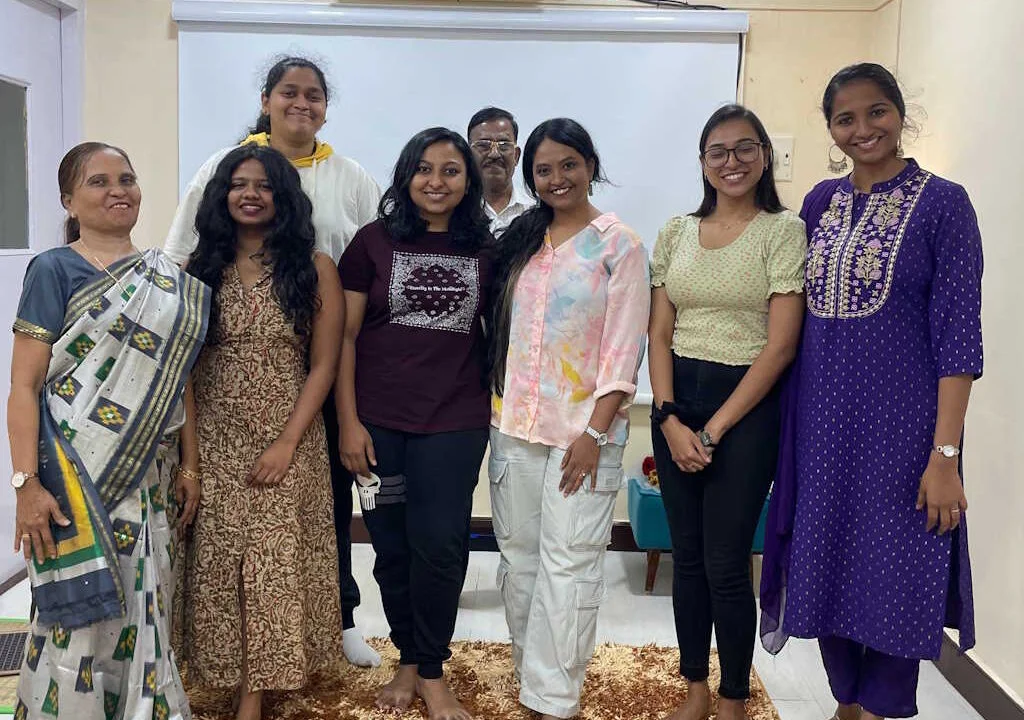 Guided meditation session