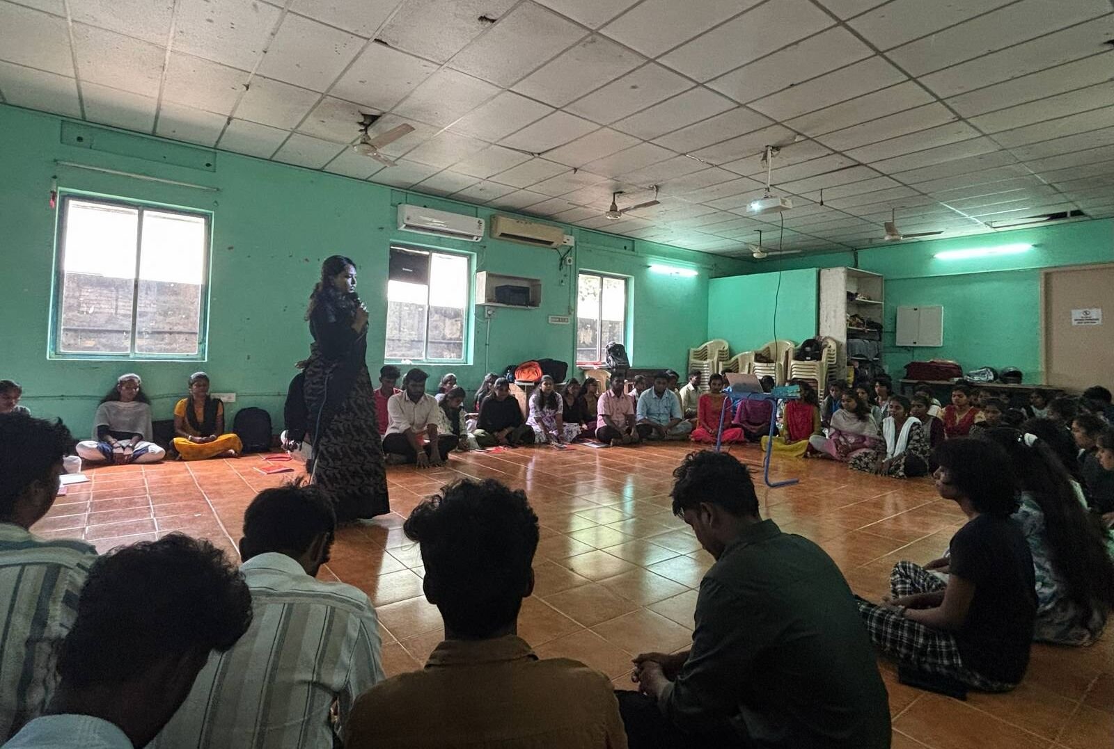 Well being mentor session at agaram foundation